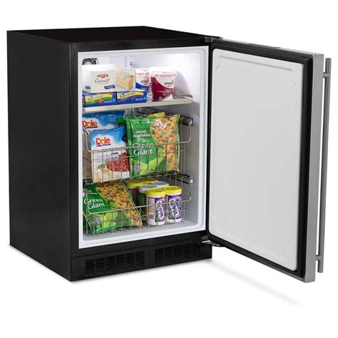 Ft Compact Freezer Free-Standing Top Door Freezer Adjustable 7 Thermostat and Removable Basket Open Deep Freezer Energy Saving Garage Basement Apartment Kitchen Business. . Lowes small freezers